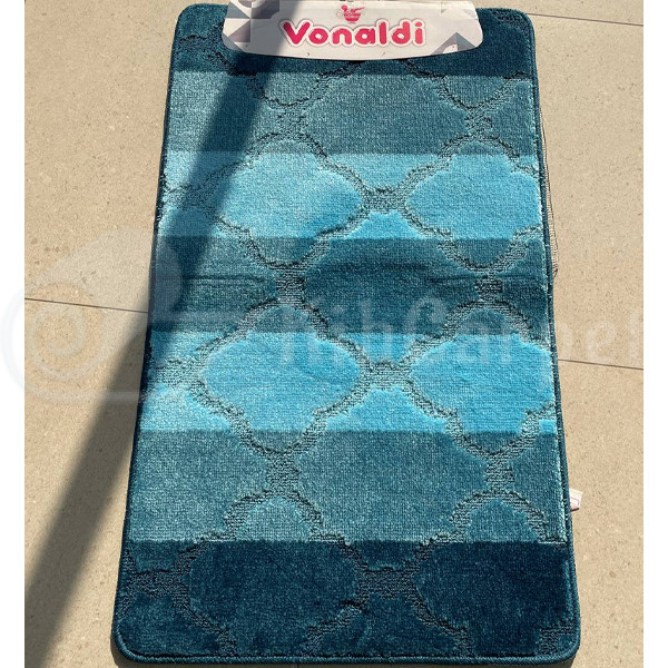Набір килимків "Vonaldi" (0,6*1,0м + 0,6*0,5м) Cyan
