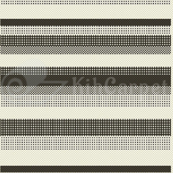 Килим безворсовий Flex "Графічний ритм" (19610/08) Grey - Зображення 3