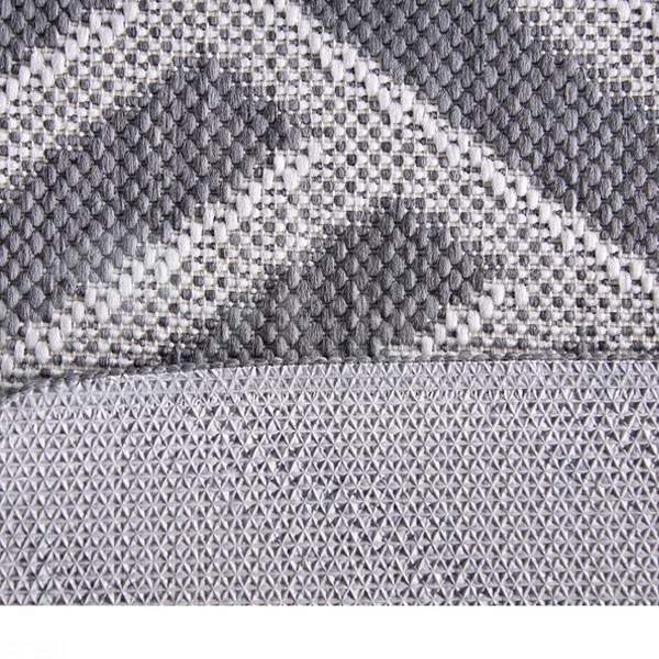 Килим безворсовий Flex (19652/K708) Grey/Black - Зображення 2