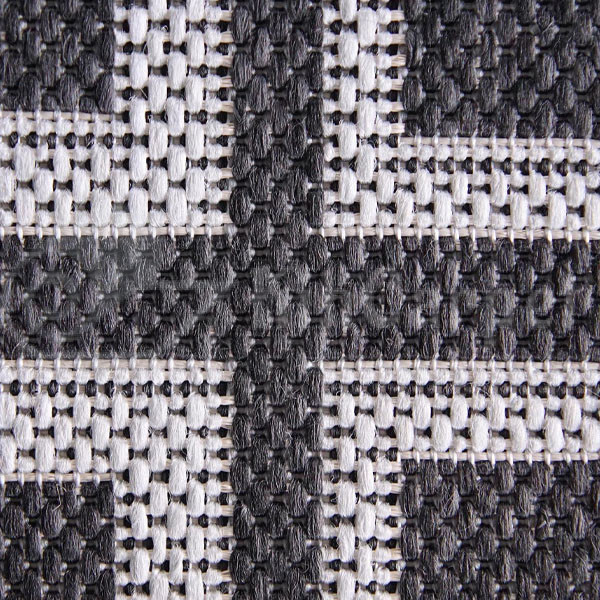 Килим безворсовий Flex (19653/80) Grey/Black - Зображення 3