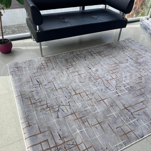 Килим безворсовий Novaline K20 Light Grey - Зображення 2
